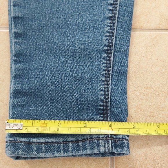 Seven7 Jeans Medium Blue Women Size 4 Legging Low Rise Skinny Stretch Inseam 26 - Picture 5 of 10